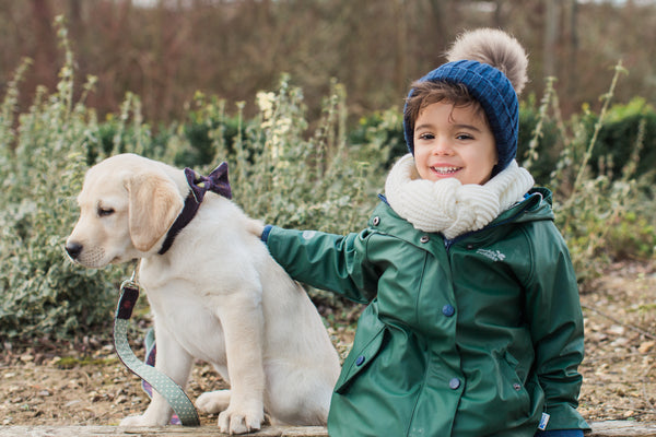 Unconditional love between people and their dogs