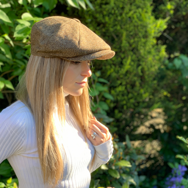 Baker boy hat brown Hettie