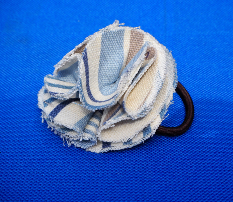 Hettie ladies hair bobble Chambray