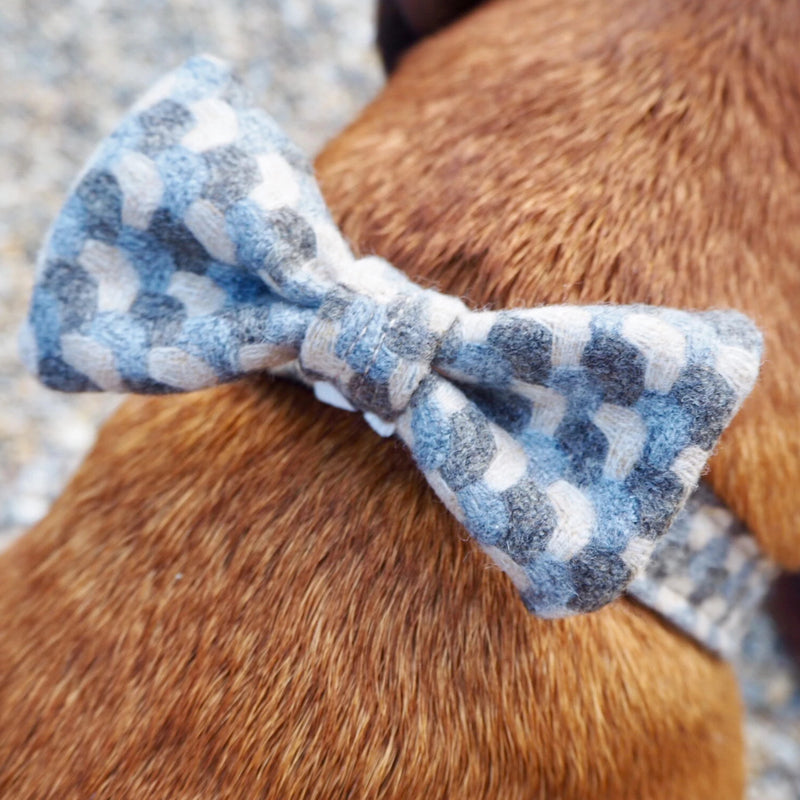 Dog Bowtie - Holborn Taupe