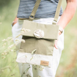 Ella handbag - Fern Canvas