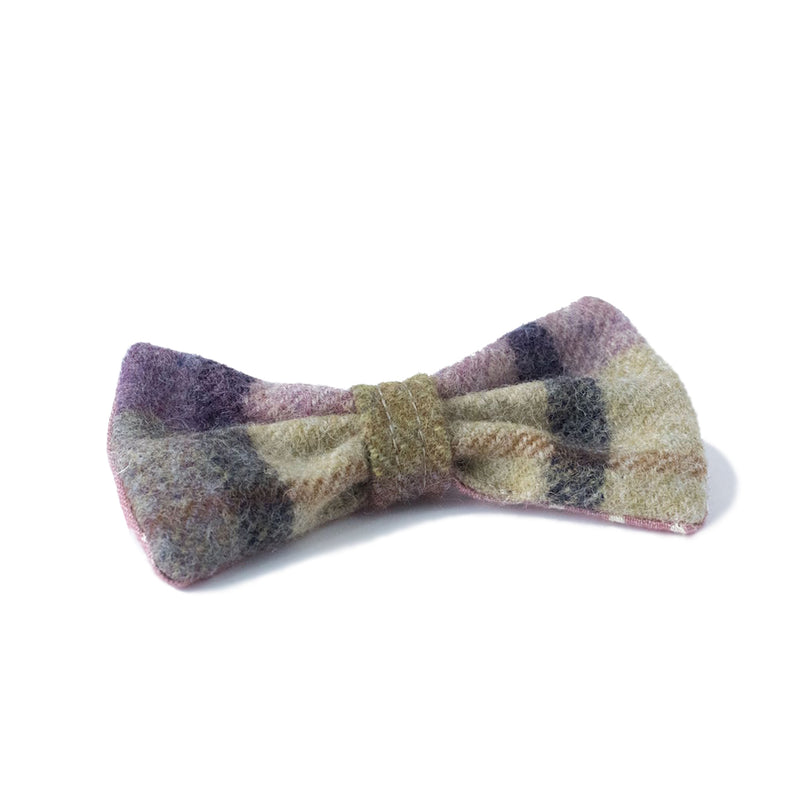 Luxury Dog Bowtie - Gargrave Lilac