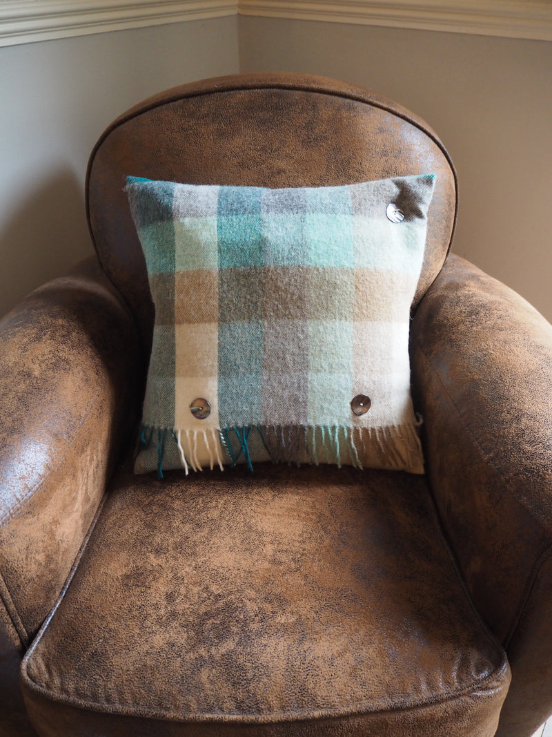 cushion cotswold teal
