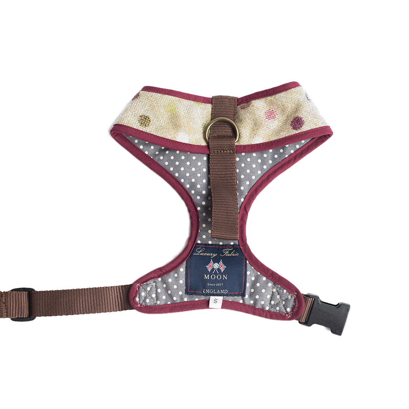 Scooby Dog Harness - Multispot Lime