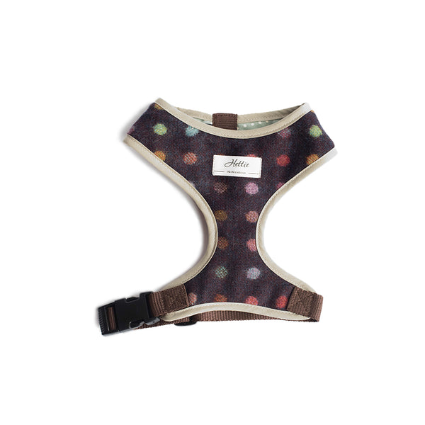 Scooby Dog Harness - Multispot Wine