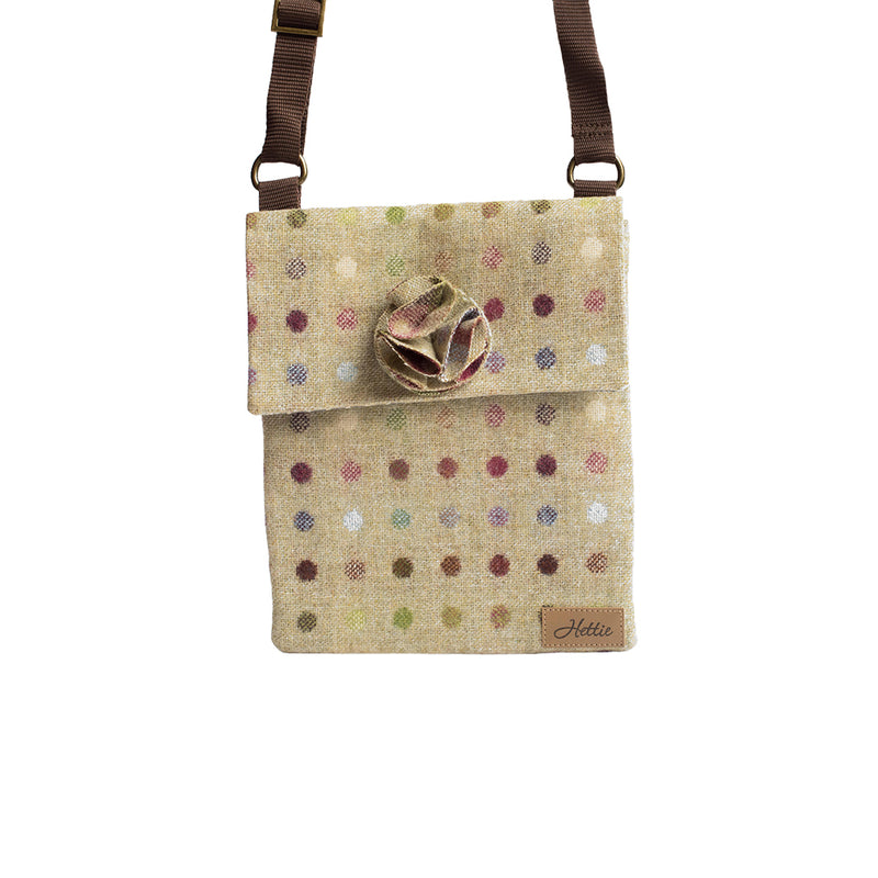 Ella handbag - Multispot Lime