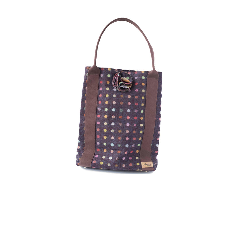 Kate Tote Handbag - Multispot Wine