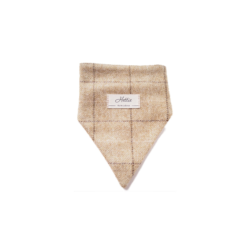 Charlie Dog Bandana - Slate Oatmeal