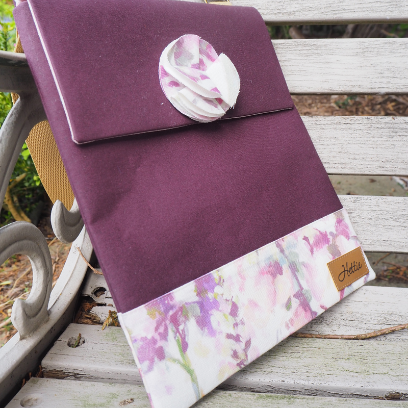 Ella handbag - Crocus Canvas