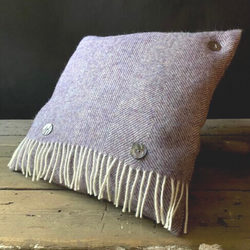 Wool Cushion lavender