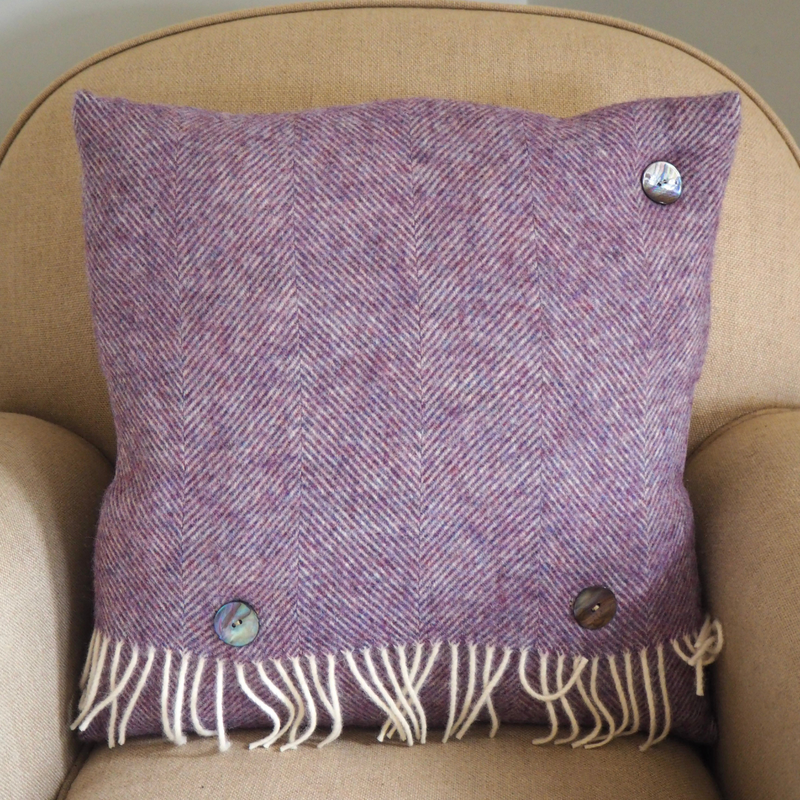 Wool Cushion lavender