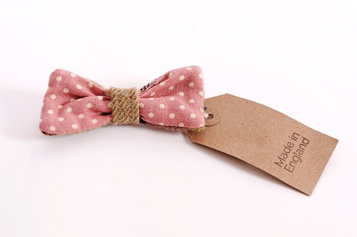 Luxury Dog Bowtie - Gargrave Lilac